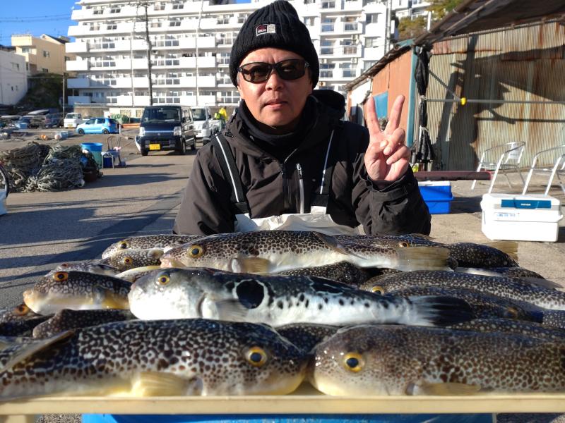 ふぐ釣り好調です！！1枚目