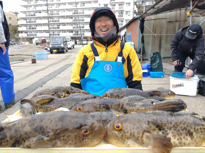 ふぐ釣り好調です！！1枚目