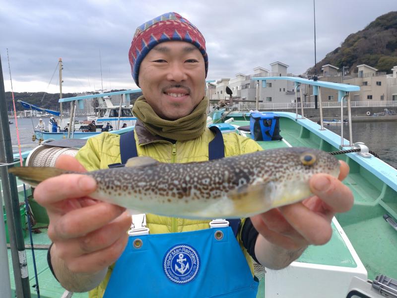 ふぐ釣り1枚目