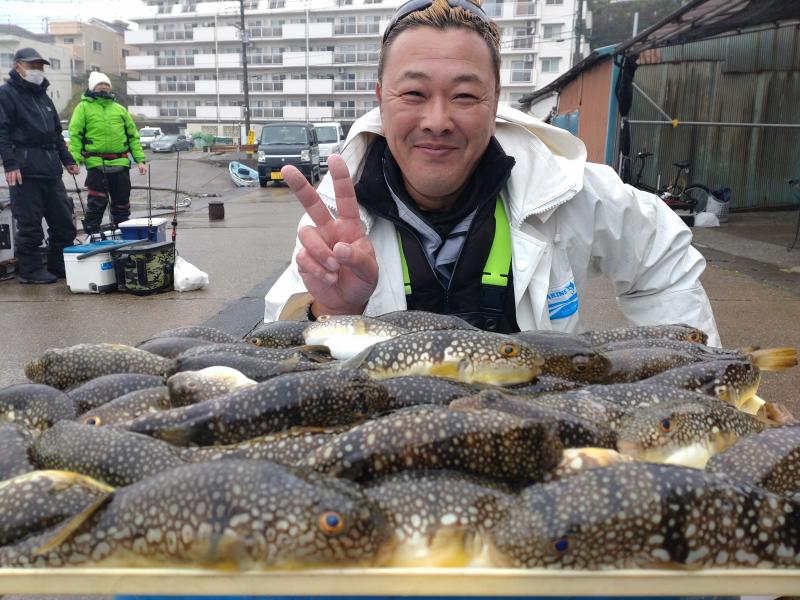 ふぐ釣り好調です！！1枚目