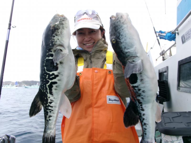 とらふぐ釣り好調です！！4枚目