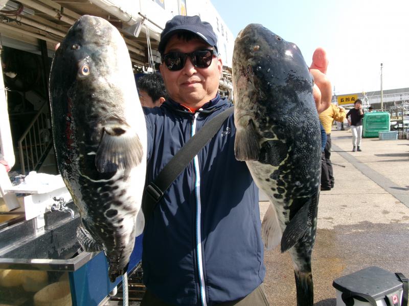 とらふぐ釣り2枚目