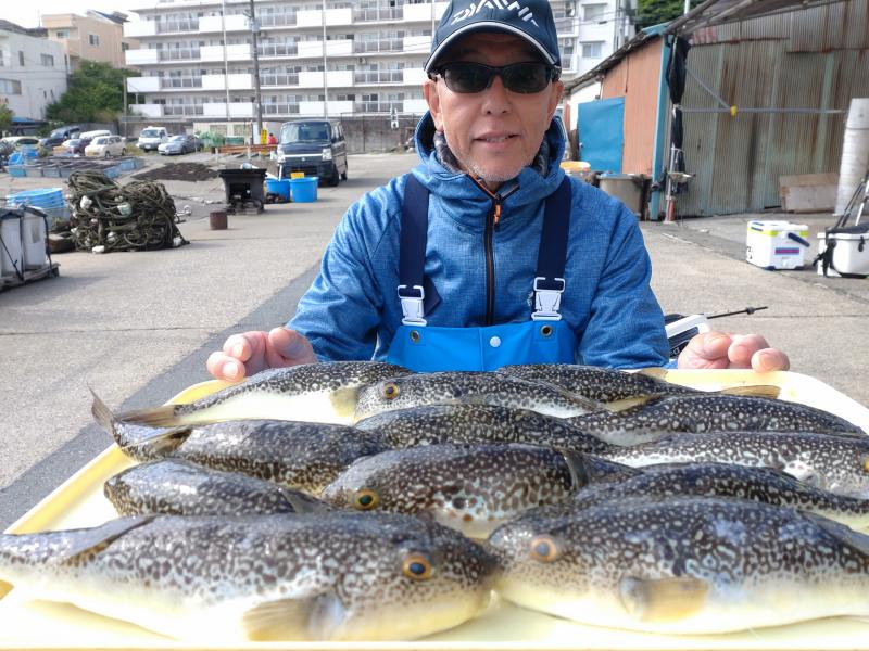 ふぐ釣り1枚目
