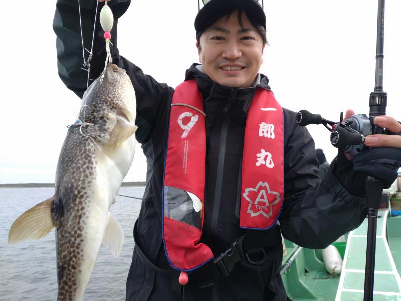 ふぐ釣り1枚目