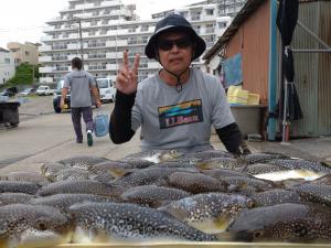 ふぐ釣り好調です！！