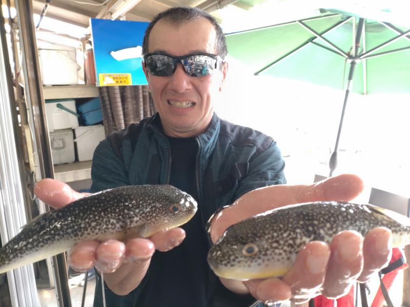 ふぐ釣り1枚目
