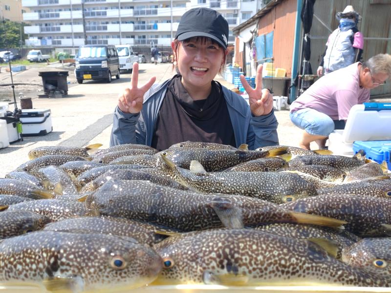 ふぐ釣り好調です！！1枚目
