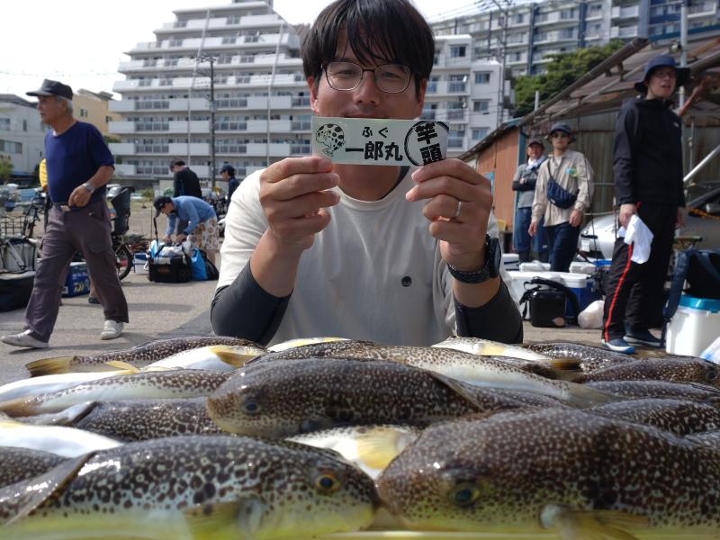 ふぐ釣り好調です！！1枚目
