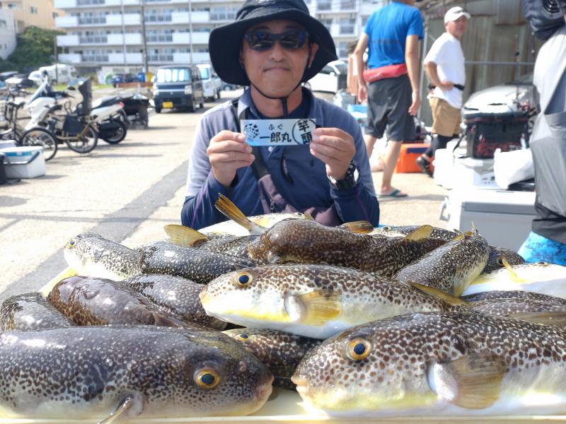 ふぐ釣り好調です！！1枚目