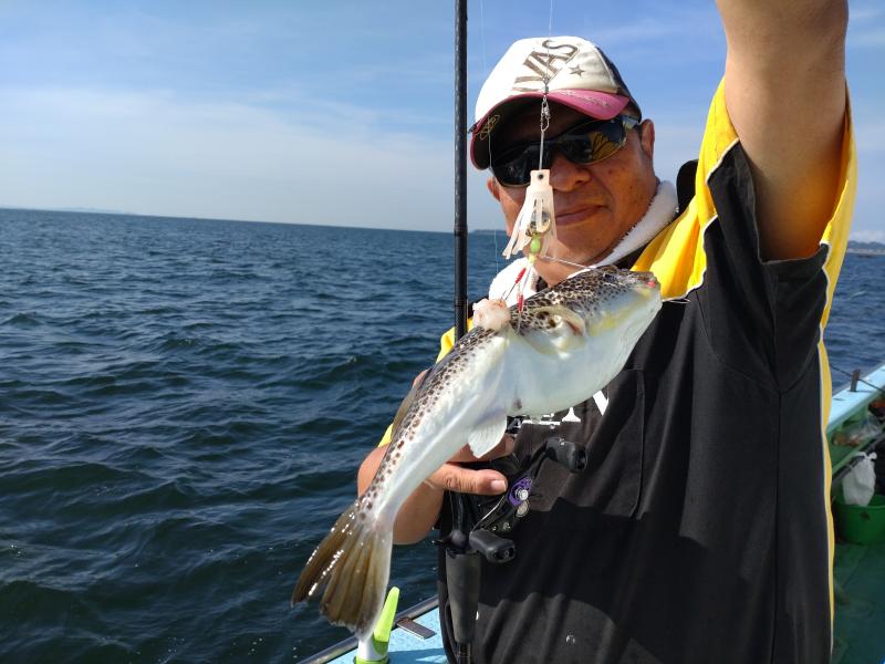 ふぐ釣り1枚目