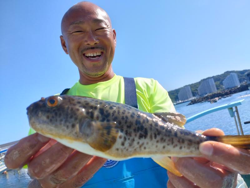 ふぐ釣り1枚目