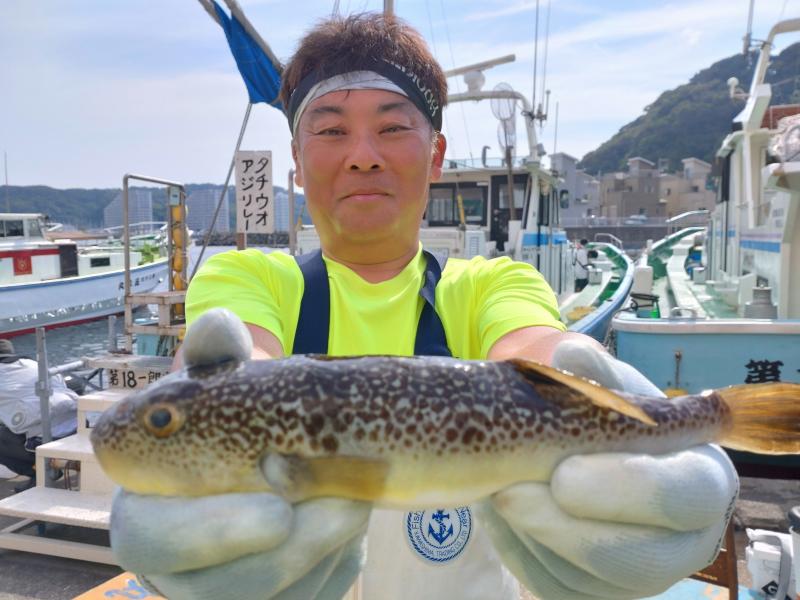 ふぐ釣り1枚目