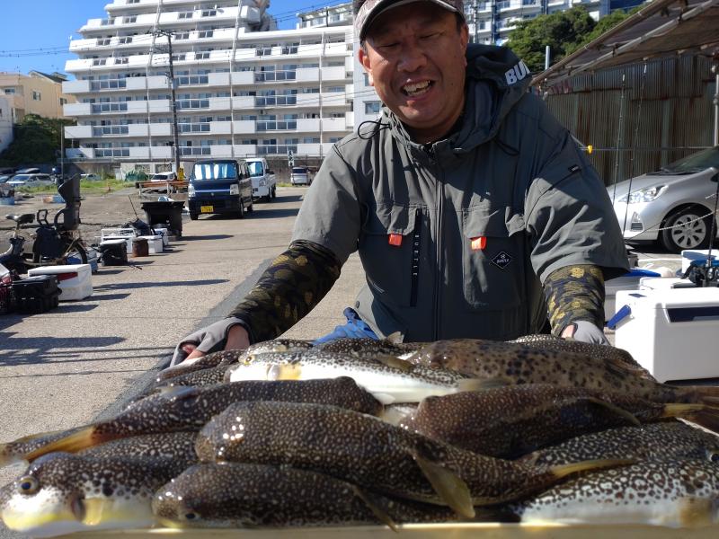 ふぐ釣り好調です！！1枚目