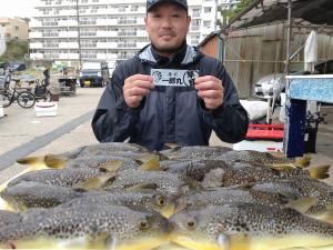 ふぐ釣り好調です！！