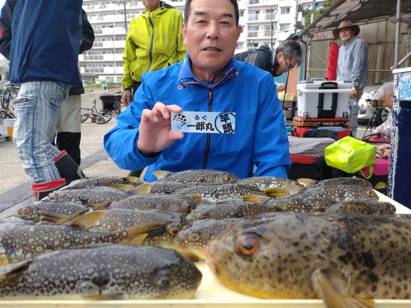 ふぐ釣り1枚目