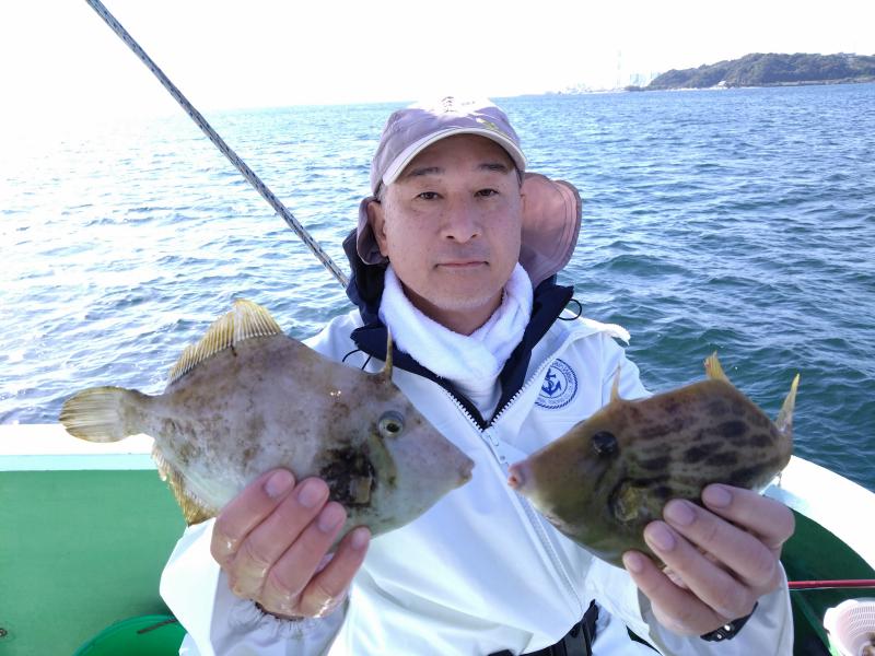 カワハギ釣り2枚目