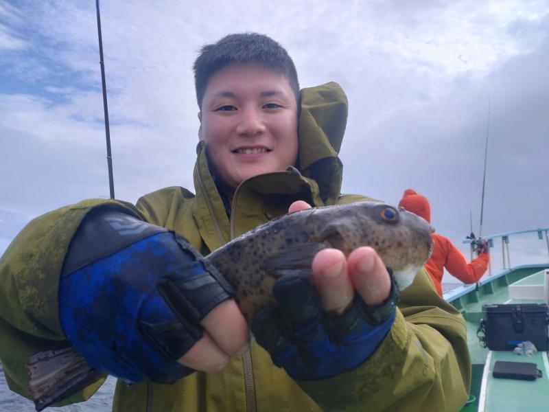 ふぐ釣り1枚目