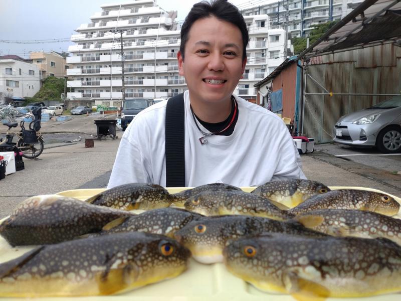 ふぐ釣り1枚目
