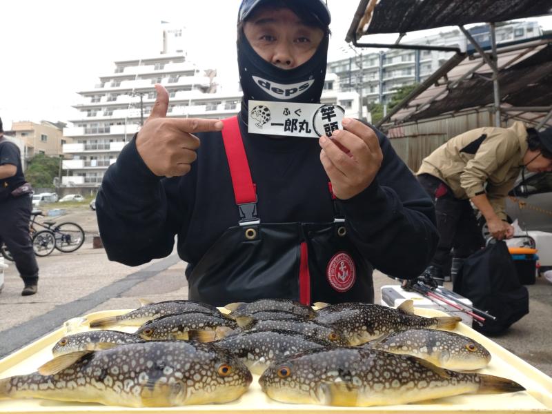 ふぐ釣り1枚目