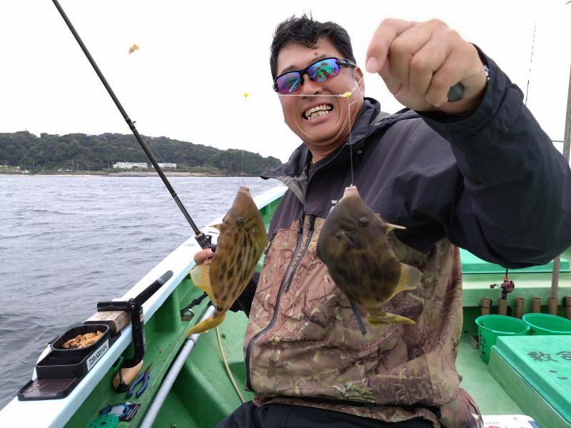 カワハギ釣り5枚目