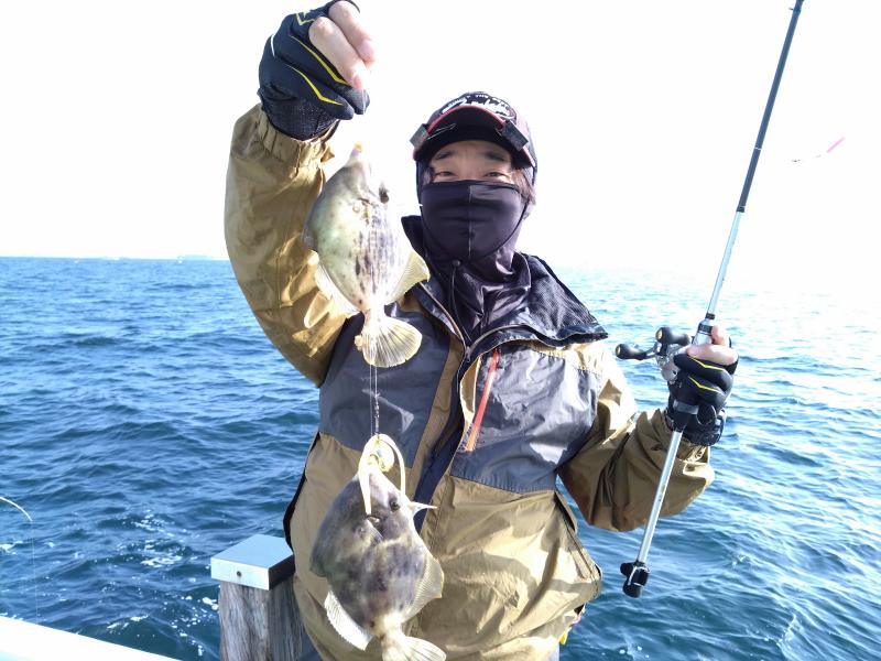 カワハギ釣り4枚目