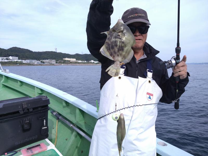 カワハギ釣り5枚目