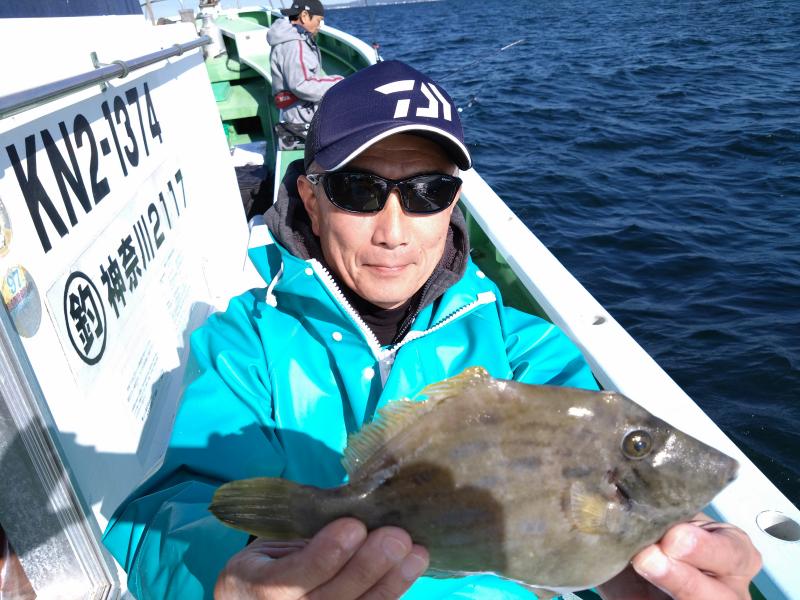 カワハギ釣り2枚目
