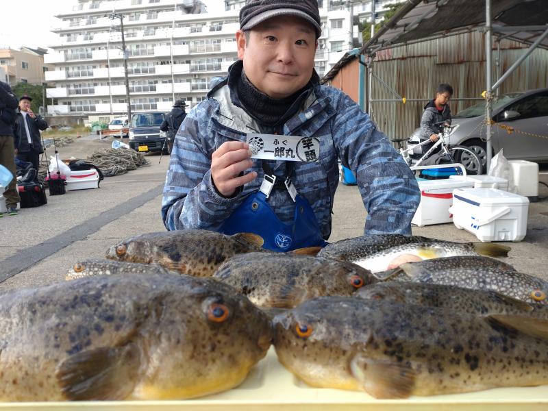 ふぐ釣り1枚目