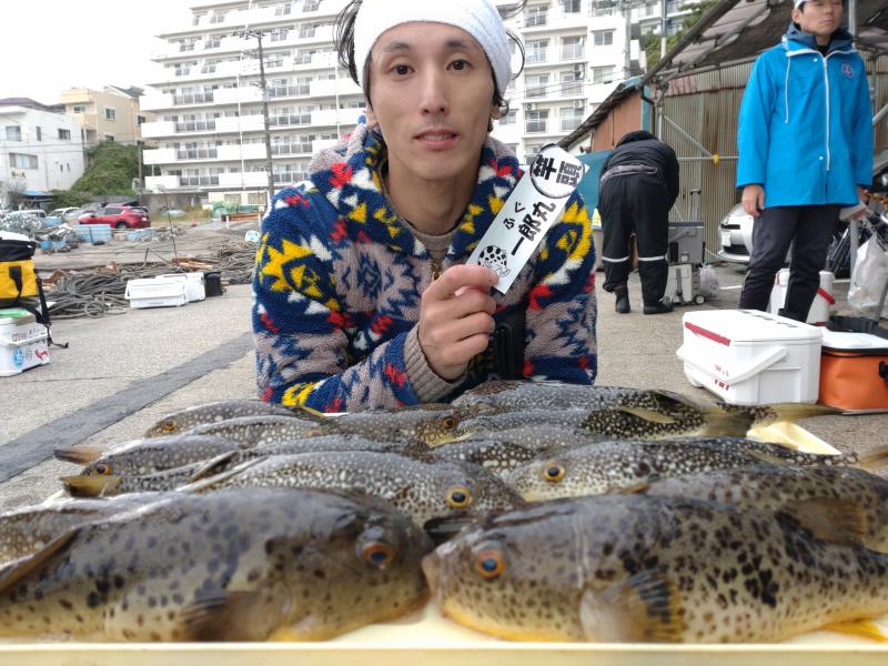 ふぐ釣り好調です！！1枚目