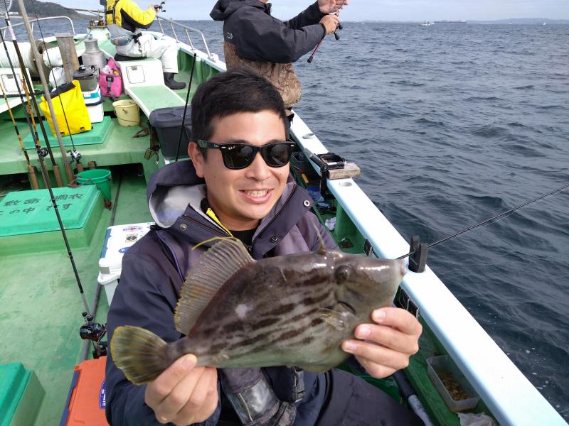 カワハギ釣り4枚目