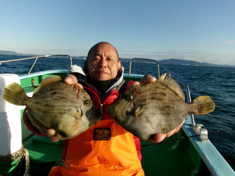 カワハギ釣り2枚目