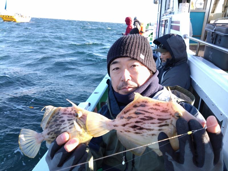 カワハギ2枚目