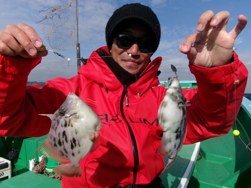 カワハギ釣り大漁です！！4枚目