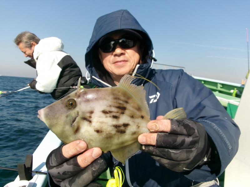 カワハギ釣り2枚目