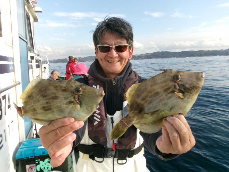 カワハギ釣り2枚目