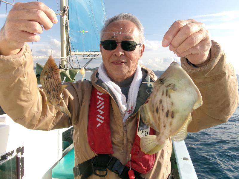 カワハギ釣り4枚目