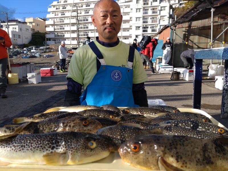 ふぐ釣り1枚目