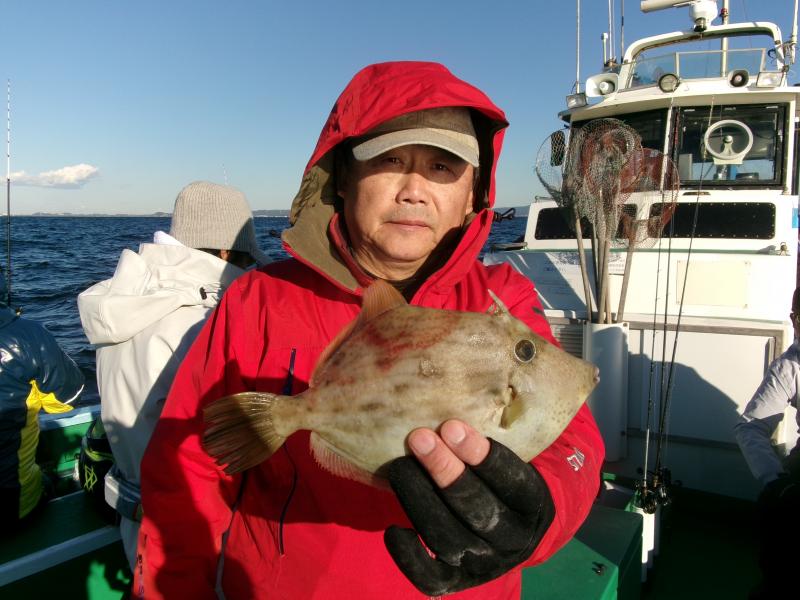 カワハギ釣り2枚目