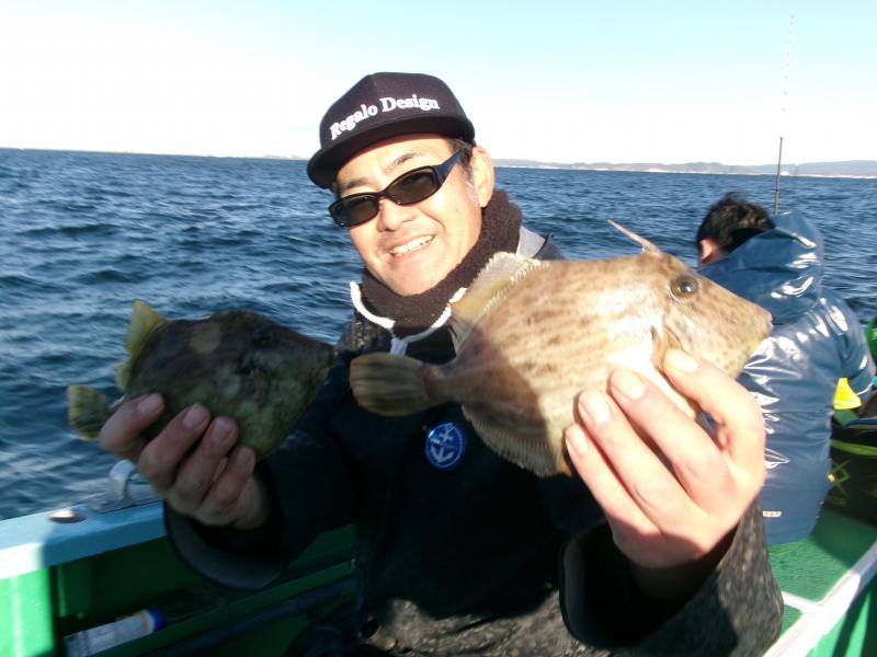 カワハギ釣り4枚目