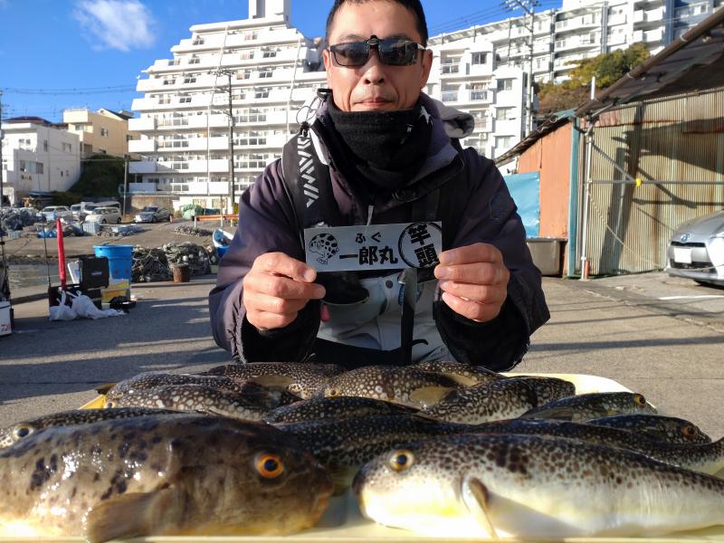 ふぐ釣り1枚目