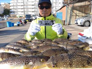 ふぐ釣り好調です！！