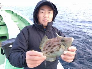 カワハギ釣り