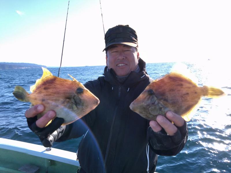カワハギ釣り4枚目