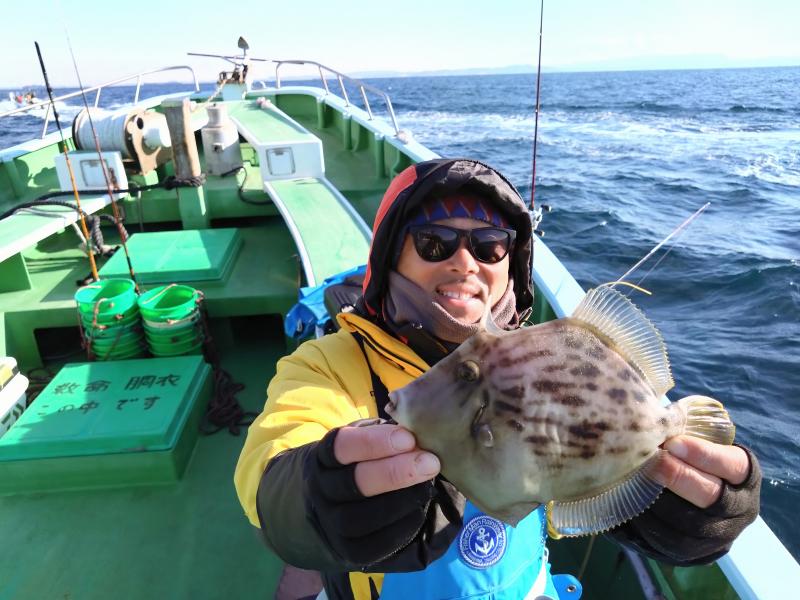 カワハギ釣り2枚目