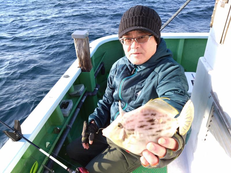 カワハギ釣り4枚目