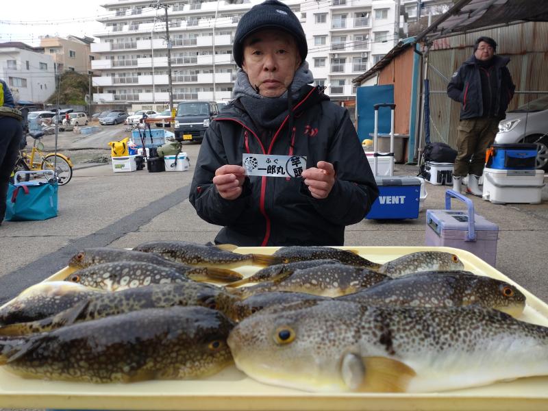 ふぐ釣り1枚目