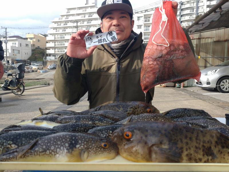 ふぐ釣り1枚目