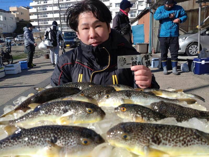 ふぐ釣り1枚目