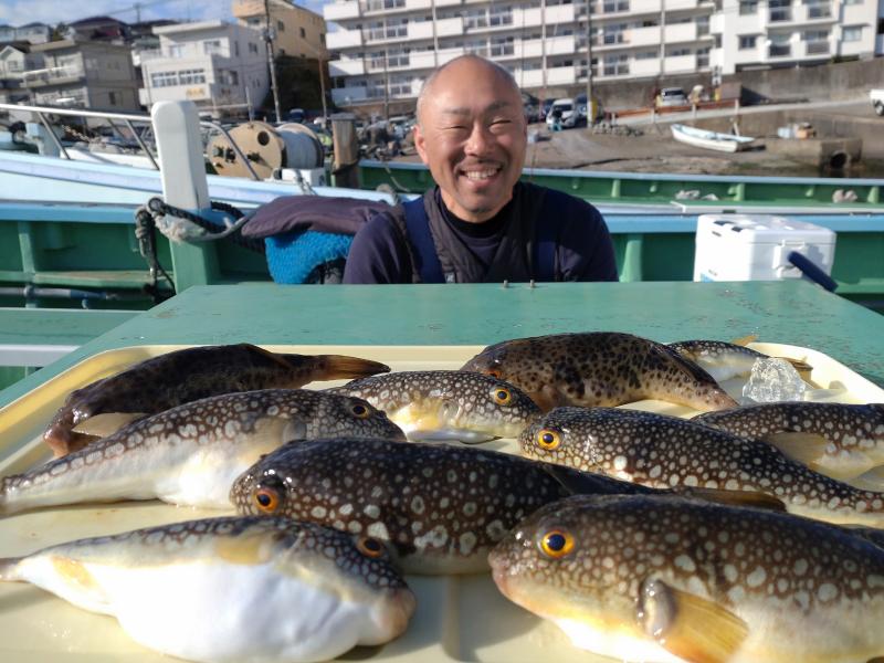 ふぐ釣り1枚目