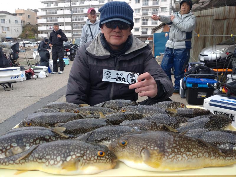 ふぐ釣り好調です！！1枚目
